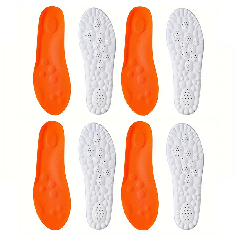 High-Elasticity Sport Insoles - Arch Support, Shock Absorption, Deodorant