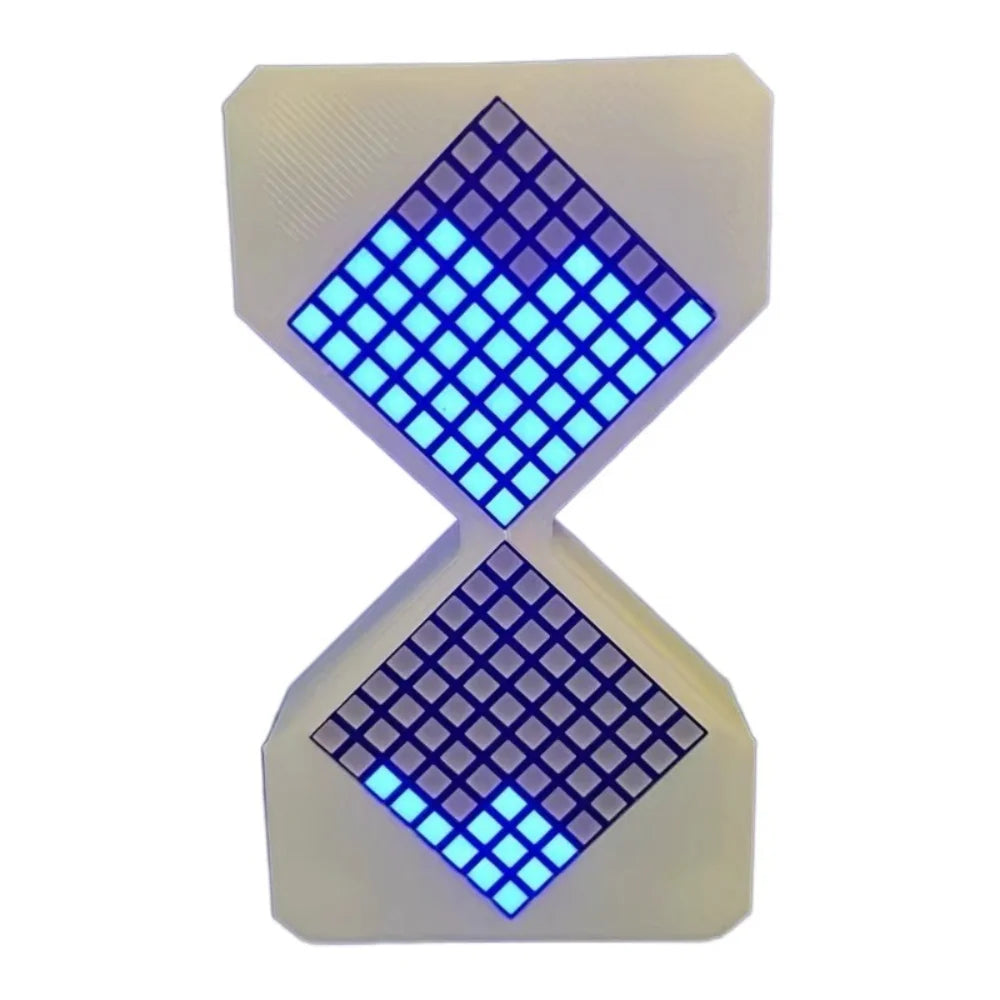 DIY Digital Sand Clock with LED and Gravity Sensing for Home Decor