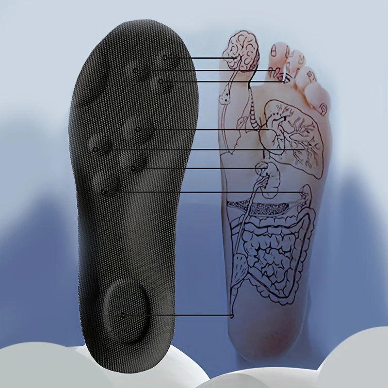 High-Elasticity Sport Insoles - Arch Support, Shock Absorption, Deodorant