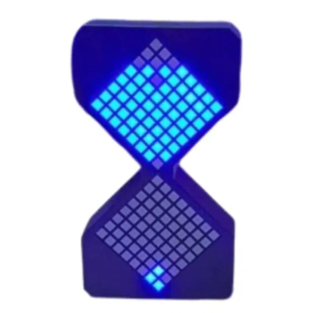 DIY Digital Sand Clock with LED and Gravity Sensing for Home Decor
