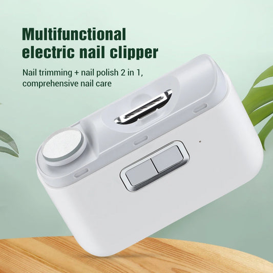 Electric Nail Clipper with LED, Auto Baby & Adult Trimmer