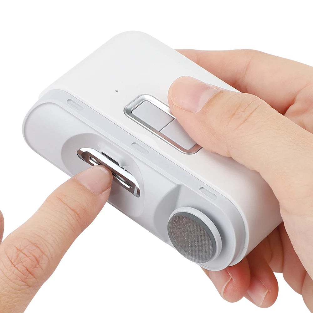 Electric Nail Clipper with LED, Auto Baby & Adult Trimmer