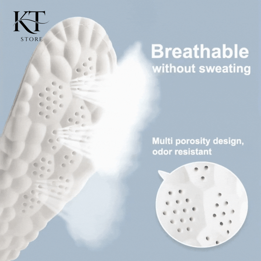 High-Elasticity Sport Insoles - Arch Support, Shock Absorption, Deodorant