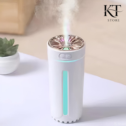 Lifeala Car Humidifier with RGB LEDs, USB/Rechargeable