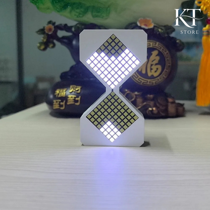 DIY Digital Sand Clock with LED and Gravity Sensing for Home Decor