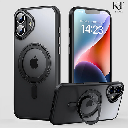 MagSafe Compatible 360° Rotatable Bracket Case for iPhone