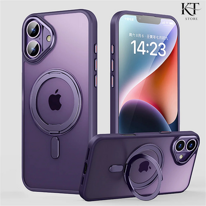 MagSafe Compatible 360° Rotatable Bracket Case for iPhone