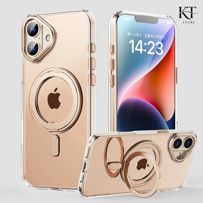 MagSafe Compatible 360° Rotatable Bracket Case for iPhone