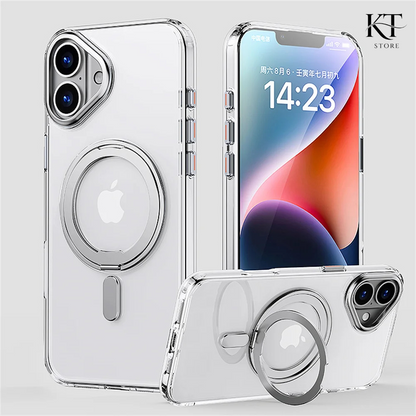 MagSafe Compatible 360° Rotatable Bracket Case for iPhone