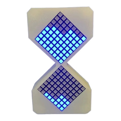 DIY Digital Sand Clock with LED and Gravity Sensing for Home Decor