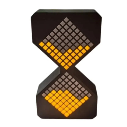 DIY Digital Sand Clock with LED and Gravity Sensing for Home Decor